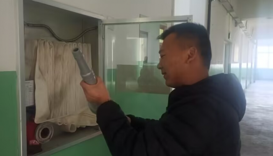 安全第一，预防为主 ——定西理工中专举行消防设施检查